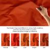 Encasa XO Mercerised Cotton Canvas Fabric, 100x150 cm Wide | Sold by The Metre, Cut to Length | Fabric for Cushions, Sofa Covers, Light Upholstery, Embroidery, Dress Material, Brick view 3