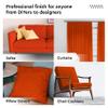 Encasa XO Mercerised Cotton Canvas Fabric, 100x150 cm Wide | Sold by The Metre, Cut to Length | Fabric for Cushions, Sofa Covers, Light Upholstery, Embroidery, Dress Material, Brick view 4