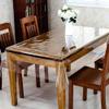 DAZE dcor Transparent PVC 6 to 8 Seater Dining Table Cover 60x90 inches, with Scalping Border, Super Soft Super tranparent Clear Sheet for Table Size 4x6 ft, Rectangle 6 Seater Large - 8 Seater view 2