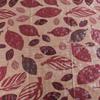 ZITIN Big Brown Leaf Dining Table Cover for 4-6 Seater Size 54 * 78 Inches (White Lace) view 3