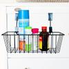 Go Hooked Metal Hanging Storage Basket Cabinet Door Organiser Assorted Colour Durable Versatile Stylish Heavy Duty Space Saving Sturdy Metal Efficient Compact Practical Modern view 4