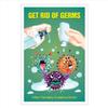 DG KRAFT Covid-19 Safety Sign Sticker - 100% Waterproof (COVD-VS-34) (16"x24" (400mm X 600mm) - 1 Sticker) view 1