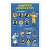 DG KRAFT Covid-19 Safety Sign Sticker - 100% Waterproof (COVD-VS-33) (16"x24" (400mm X 600mm) - 1 Sticker) view 1