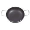 KITCHEN SHOPEE Iron deep Kadai Frying Pan for Cooking Iron Kadhai Heavy Base with Handle Induction Base Black Color 9 Inch 23 cm 2.25 liters view 1