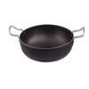KITCHEN SHOPEE Iron deep Kadai Frying Pan for Cooking Iron Kadhai Heavy Base with Handle Induction Base Black Color 9 Inch 23 cm 2.25 liters view 2