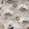 SPAK- KAL Wallpaper Printed Self Adhesive Wall Clock Pirate Ship Water Proof WallpaperVinyl Stickers Wooden Door Wardrobe Desktop PVC Wall Papers (36 X 48 Inches) view 3