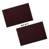 Viihaa PVC Cushion Dirt Rub Off Mesh Entrance Doormat | Foot Mat with Anti-Slip Rubber Backing | Door Mat for Home, Bedroom, Bathroom, Offices, Restaurants, Hospitals & Shops(Set of 2) (Maroon, 16x24) view 1