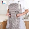 pepplo 1 PCS Cooking Apron Chef Apron,Waterproof and Oil-Proof Cooking Kitchen Apron with Pockets, Suitable for Men and Women, Coral Velvet Towel Stitched (Coffee) view 3