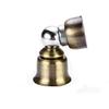 Nixnine Stainless Steel Bell Heavy Duty Magnetic Door Stopper Door Catcher Door Magnet, Door Stopper, Wall Mount Door Stopper for Home, Office (Antique Brass Finish) Pack of 3, view 2