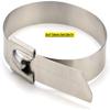 Litost Stainless Steel Cable Tie Ball Lock Type SS316 (Uncoated) SS Locking Cable Zip Tie Size 100MM /4 Inch/Pack of = 25 Nos. view 3