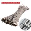 Litost Stainless Steel Cable Tie Ball Lock Type SS316 (Uncoated) SS Locking Cable Zip Tie Size 100MM /4 Inch/Pack of = 25 Nos. view 4