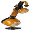 Thenkumari Eco Friendly Eucalyptus Wooden Veena Home Decor Showpiece (9 cm x 9 cm x 27 cm, Brown) Decorative Showpiece - 30 cm view 3