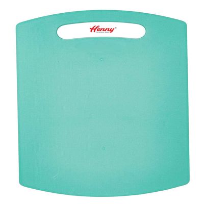 Henny Vegetable and Fruits Plastic Chopping/Cutting Board (9 X 13 Inches) (Blue)