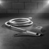 Acetap Stainless Steel Butterfly Jet Spray for Toilet/Bidet  1m Heavy PVC Hose, Hands-Free Operation with Mounting Bracket Pack of 1 view 2