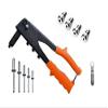 GSK Cut Non Slip 10" Rivet Gun and Rivets, Riveter Nail Gun, Pop Riveter with 50 nos of Aluminum Blind Rivets | Heavy Duty Easy Grip Riveter Nail Gun view 1