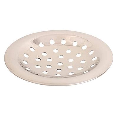 Rudraksha Steel Bidding Bathroom Jali/Floor Drain Cover 5"x5" Pack of 2