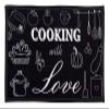 AAZEEM Kitchen Floor Mat & Runner with Anti Skid Backing, Set of 2 (40 x 120 & 40 x 60 cm) view 4