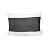 Livasto Premium Pillow (Pack of 1) - Luxury Plush Bed Pillows (Adjustable Height) - 27"x17" - 350 GSM Breathable Fabric, Virgin Fiber (Grey and White) view 1