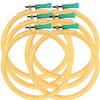 Elegant Casa Wooden Embroidery Hoop Ring Frame for DIY Embroidery Cross Stitch Craft, Sewing Tool, Adjustable Handy Sewing Circle for Needle Art and Design Size 8 Inch, 6pcs Set view 1