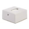 TARGET HYGIENE Pop Up Table Top Tissue Paper Holder Dispenser with Free 2 Tissue Refill 2 Ply Pop Up Soft Facial Tissue Paper Napkin. Size : 4 X 8 cm (White) view 2
