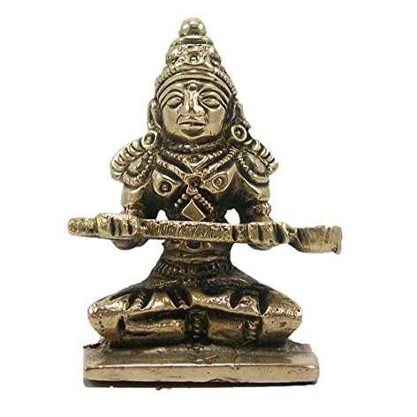 NEO Classic Annapurna Devi Deity Pure Brass by Neo Classic | Goddess of Food Annapurna Devi Idol