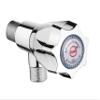 Nixnine Mak ABS Plastic Angle Valve Water Tap for Wall Flange, Hot & Cold Water Kitchen, Bathroom, (1/2 Inch  15mm) (Chrome Finish) Pack of 1 view 1