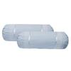 VHC 100% Cotton Lace Bolster Cover 30 * 30 Pack of 2 (Sky Blue) view 1