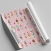 Accuprints Gift Wrapping Paper Pack Of 5|Design Cup cake |Size 20 x 30 inch view 3