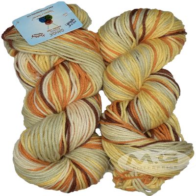 M.G ENTERPRISE Ganga Knitting Yarn Thick Chunky Wool, ALI Granite 200 gm Best Used with Knitting Needles, Crochet Needles Wool Yarn for Knitting - ac, Multi