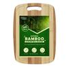 Yellow Weaves Large Bamboo Wood Chopping Board (24 x 34 CM, 2 CM Thickness) Cutting Board with Juice Groove for Vegetables, Fruits, for Kitchen Use, Eco Friendly, BPA Free, Anti Microbial view 1