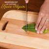 Yellow Weaves Large Bamboo Wood Chopping Board (24 x 34 CM, 2 CM Thickness) Cutting Board with Juice Groove for Vegetables, Fruits, for Kitchen Use, Eco Friendly, BPA Free, Anti Microbial view 4