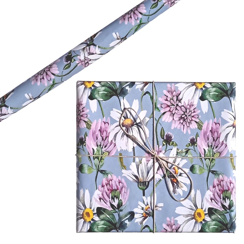 Aakar, Pack of 5, Gift Wrapping Paper Sheet, Gift Paper, Gift Wrap For Birthday (Lilac Bliss)