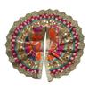 Trendy Treasures Laddu Gopal Brass Idol, Assan, Dress, Shringar Set (MUKUT+BANSURI+CHADI+KUNDAL+KADE),with Glue Assorted view 2