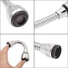 OANGO Turbo Flex 360 Flexible 6 Faucet Sprayer Extension Jet Stream/Water Saving Faucet, Flexible Turbo Flex 360 Sink Faucet Sprayer Jet view 2