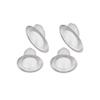 FlowAura Stainless Steel Sink Strainer Kitchen Drain Basin Basket Filter Stopper Strainer (Set of 4) view 1