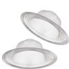 FlowAura Stainless Steel Sink Strainer Kitchen Drain Basin Basket Filter Stopper Strainer (Set of 4) view 2
