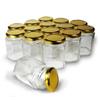Rudra Villa -Pack of (6) Hexagon Shape Glass Jar and Container (500 ml) with Rust Proof Air Tight Lid view 3