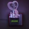 UKANI acrylic 3D Customize Couple Name in Heart with Propose Couple Color Changing 3D Illusion LED Night Lamp for Bedroom (Multicolour) Design Night Lamp for Bedroom/Valentines Day/Birthday view 4