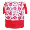 Fun Homes Flower Printed 2 Pieces Waterproof Non-Woven Laundry Bag,Toy Storage,Laundry Basket Organizer 45 L (Pink) view 4