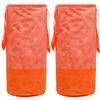 Fun Homes Laheriya Printed Waterproof Non-Woven Laundry Bag,Toy Storage,Laundry Basket Organizer 45 L (Orange), Pack of 2 (Fun055)(Canvas) view 1