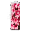 Delight Decor Pink Flower Petals Fridge Sticker | Wall Sticker for Living Room/Bedroom/Office and All Decorative Stickers view 2