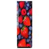 Delight Decor Blueberry & Strawberry Fridge Sticker | Wall Sticker for Living Room/Bedroom/Office and All Decorative Stickers view 1