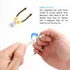 ADD GEAR Stainless Steel (316) Self-Locking Cable Zip Ties Exhaust Wrap Multi-Purpose DIY Locking Cable Metal Zip Ties - (360 mm / 14 inches) (10) view 4