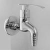 ENSURE Brass Nozzle Bib Cock with Wall Flange (Chrome) view 1