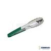 Steelish Stainless Steel Utility Tong | Ideal for Frying, Cooking, Serving | Durable & Easy-to-Use Kitchen Tool for Cooking, Grilling & Buffet Handling Pack of 1, Green view 2