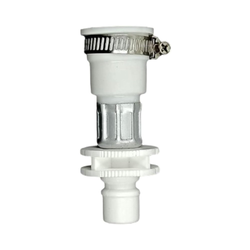 NEW WARE Pack of 10 Washing Machine Water Inlet Hose Pipe Faucet Tap Adapter Connector with Metal Hose Clamp