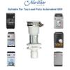 NEW WARE Pack of 10 Washing Machine Water Inlet Hose Pipe Faucet Tap Adapter Connector with Metal Hose Clamp view 4