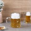 MIR9 Big Beer Mug for Your Home Bar (Set of 2) (550ml) view 1