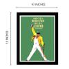 Good Hope - Freddie Mercury Acrylic Glass Framed Poster (10 X 13 Inch) Gift for home, office, living Room, Bedroom, Vintage Music Art, Framed Wall Art Gift view 3