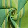 RANGBHAR Handloom Cotton Single Bedsheet Without Pillow Covers, Woven Striped Bedcover, 60 x 90 inch, Green,210 Threadcount view 4